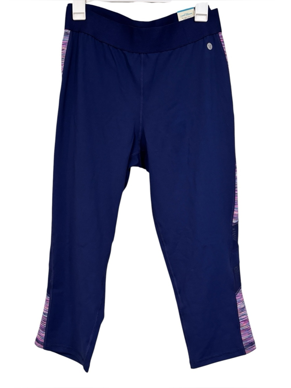 Livi Active Navy Blue Wicking Capri Legging Size 18/20
